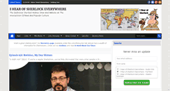 Desktop Screenshot of ihearofsherlock.com