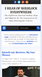 Mobile Screenshot of ihearofsherlock.com